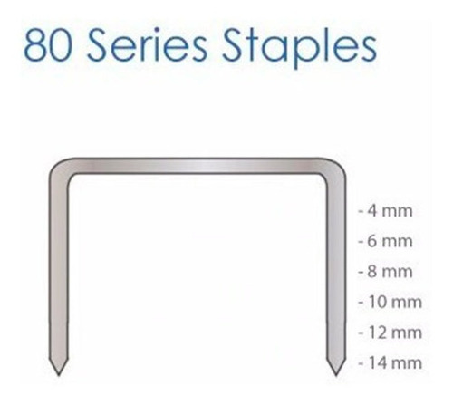 Grampas Bta Grapa Lisas 12,8mm X 16mm X 10.000 U. 809148