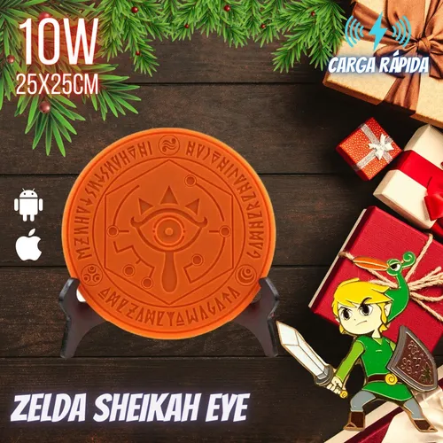 Cargador inalambrico online zelda sheikah