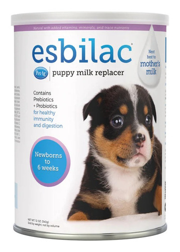 Esbilac Leche En Polvo Para Perros Recién Nacidos 340g