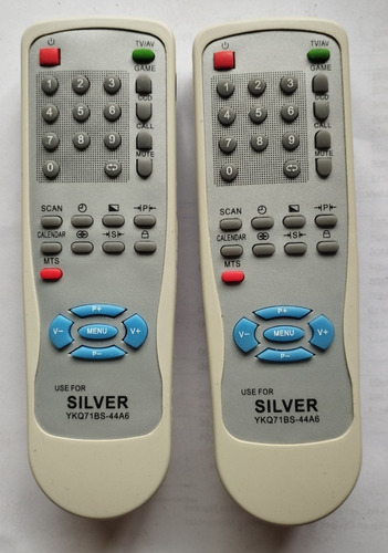 Control Remoto Tv  Silverpoint Modelo Ykq71bs-44a-6 