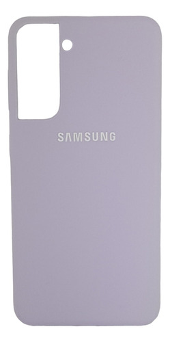 Estuche Protector Silicone Case Para Samsung S21 Lila