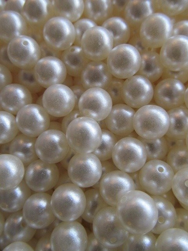 1 Kilo De Perlas Color Natural Y Blancas 6mm 8mm 10mm