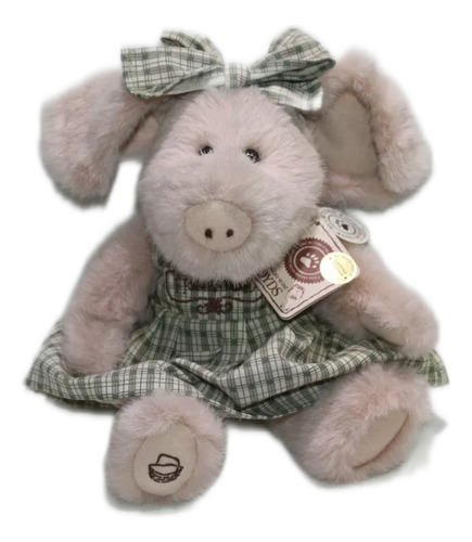 Peluche Chanchita  Boyds Bears Original Importado 25cms