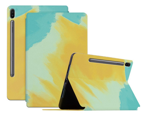 Funda For Samsung Galaxy Tab S6 10.5 Inch Artístico Acuarel