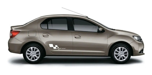 Imagen 3 de 3 de Kit Renault Sport Chico Incluye 4 Calcos Graficastuning