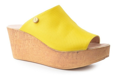 Imagen 3 de 7 de Zuecos Sandalias De Mujer De Cuero Teim - Ferraro