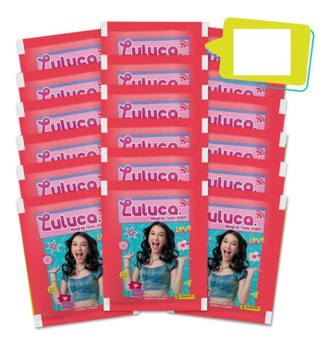 5 Envelopes Luluca Alegria Todo Dia Panini - Novo Lacrado