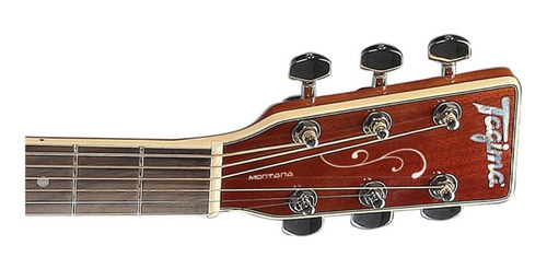 Imagem 3 de 3 de Violão acústico TagimaAmerica Montana para destros sunburst satin