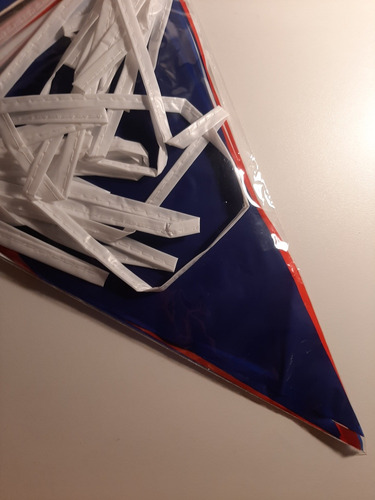 Imagen 8 de 8 de Banderines Guirnaldas Tricolor Fiestas Patrias Chilenas