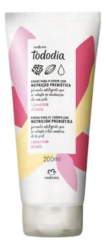  Natura Tododia Crema Nutritiva Lichiayflordecasis 200ml