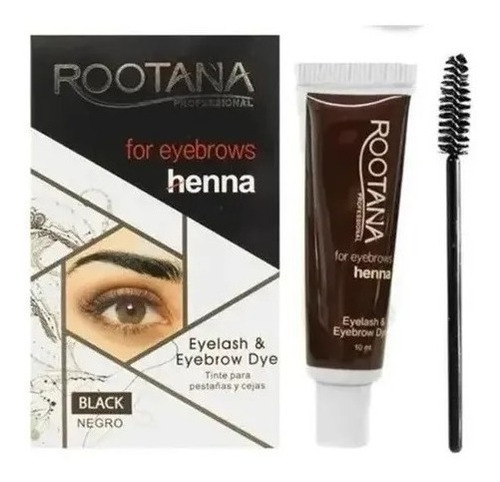 Henna Rootana Kit Mini Para Cejas Y Pestañas