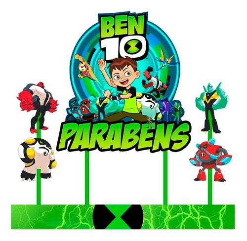 Topo De Bolo Ben 10