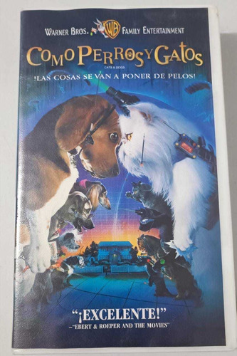 Cómo Perros Y Gatos Película Vhs 