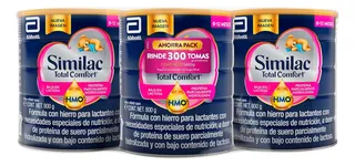 Similac Total Comfort Etapa 1 - 3 Latas 800 Gr C/u
