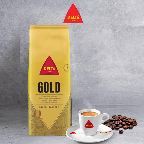 Café Em Grãos Delta Cafés Gold Int 12 Kit 3 Pacotes De 500g