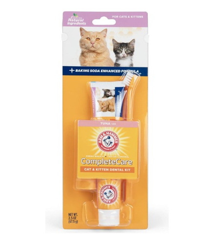 Set De Crema Dental Y Cepillo Para Gatos Arm & Hammer