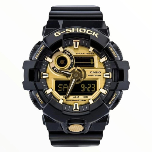 Reloj Casio G-shock Ga-710gb-1a Para Hombre