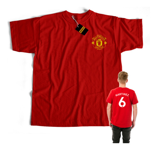 Remera Campeones Lisandro Martínez Manchester United