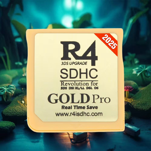 R4 Gold Pro 2025 Nintendo Ds/2ds/3ds Cartão Microsd Usb 2.0