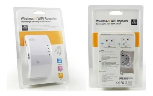 Extensor Rango Wifi Access Point Repetidor 300mbps Mvd Shopp