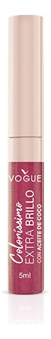 Labial Vogue Colorissimo Extra Brillo 5ml Acabado Brillante Color Alegria