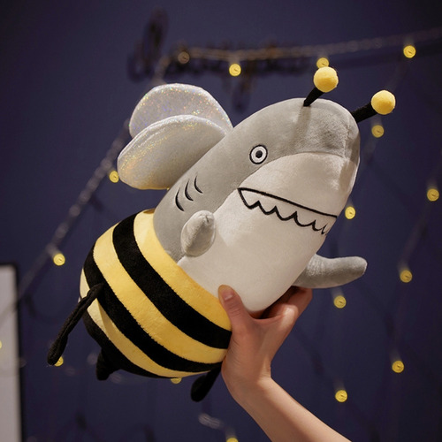 Cojín De Peluche Con Forma De Abeja Y Peluche Con Dibujos An