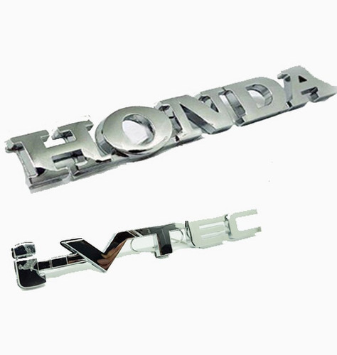 Honda + Ivtec Los 2 Emblemas Traseros Insignias  05-15