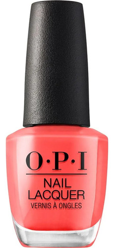 Opi Esmalte De Uñas Importado Nail Lacquer Hot & Spicy X15ml