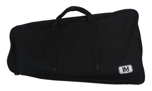 Xilófono Lm Drums M-32tone 32 Tonos , Atril, Pad Y Funda Color Negro Y Plata
