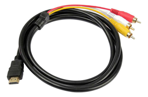 Av Audio Video To 3rca Transmitter Cable Feet/1.5m