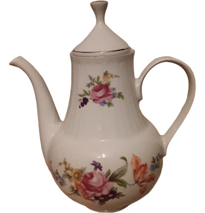 Tetera De Porcelana Democratic Republic , Germany (Usado)
