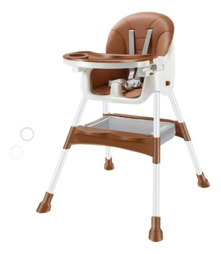 Silla Comedor Bebe Doble Altura Infantil Acolchado 