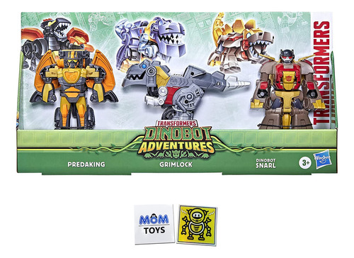 Transformers Dinobot Adventures Dino Squad Grimlock, Dinobo.