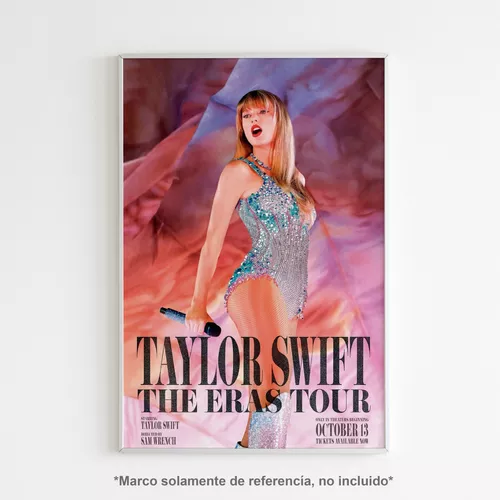 Poster Taylor Swift Eras Tour Movie Y Boleto Conmemorativo