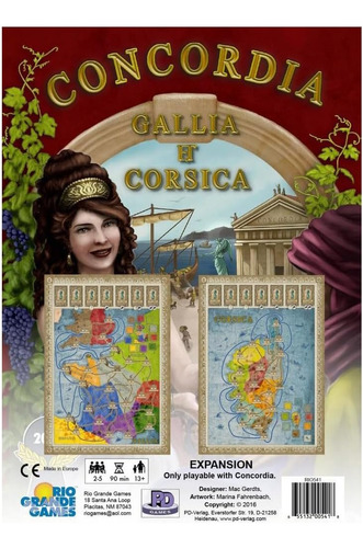 Concordia: Juego De Mesa Gallia Y Córcega