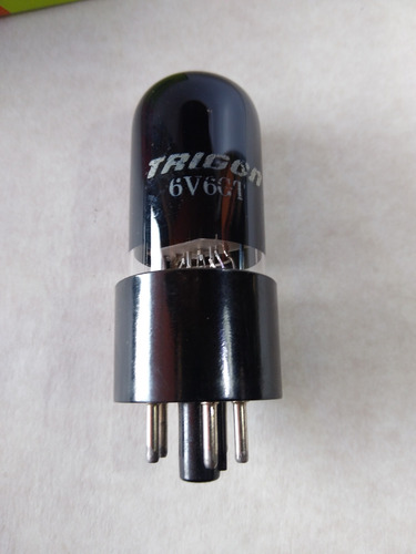 Bulbo 6v6gt Para Radio O Amplificador De Audio (Usado)