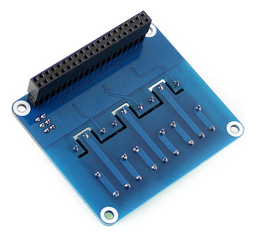 Shield Relevador De Potencia 10a 3 Canales Para Raspberry Pi