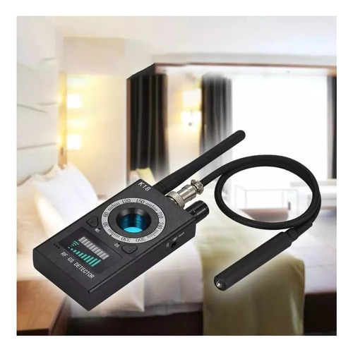 2025 Detector Gps Detector De Señal Rf Oculto Negro Enchufe