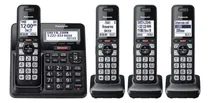 Comprar Teléfono Inalámbrico Panasonic Kx-tgf944b Con Bloque De Llam