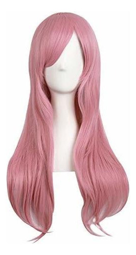 Mapofbeauty 28  / 70cm Peluca De Cosplay De Pelo Largo Y