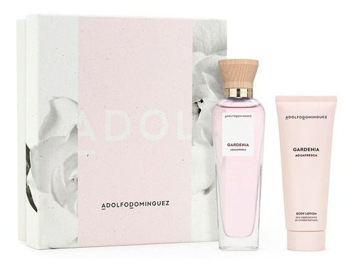 Set Perfume Adolfo Dominguez Gardenia Edt 120ml+ Bl75ml