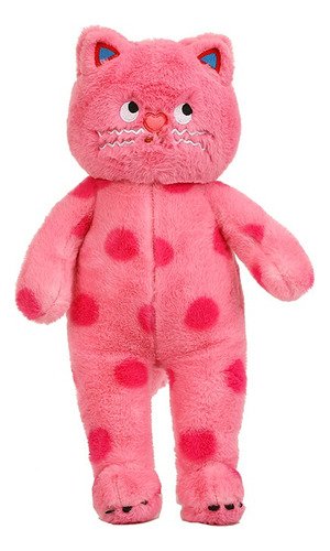 Lindo Lunares Gato Almohada Cojín Gato Muñeca De Peluche