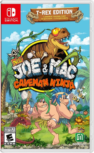 New Joe And Mac: Caveman Edition - T-rex Edition - Nintendo 