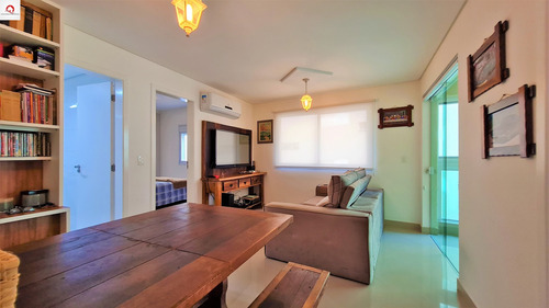 Imagem 2 de 11 de Apartamento À Venda - Praia Das Pitangueiras - 1 Suíte - Sala Para 2 Ambientes - Varanda Gourmet - Mobiliado - 2 Vagas - Prédio Novo - Lazer - Ap05706 - 69224563