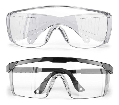 Gafas De Seguridad Contra Niebla Sobre La Protección D...