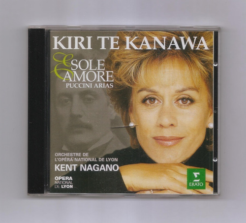 Kiri Te Kanawa Puccini Arias Sole E Amore Kent Nagano Cd
