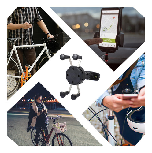 Soporte Universal Para Teléfono Para Bicicleta, Soporte Vibr