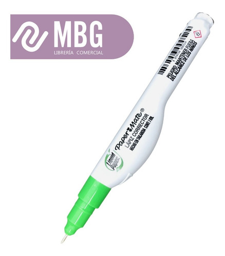 Imagen 2 de 6 de Lápiz Corrector Paper Mate 7 Ml - Liquid Paper -