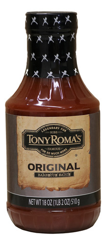 Tony Roma's Salsa De Barbacoa Original, 18 Onzas (paquete De