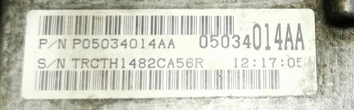 Computadora De Transmisión Chysler Pt Cruiser 2002 Con Base (Usado)
